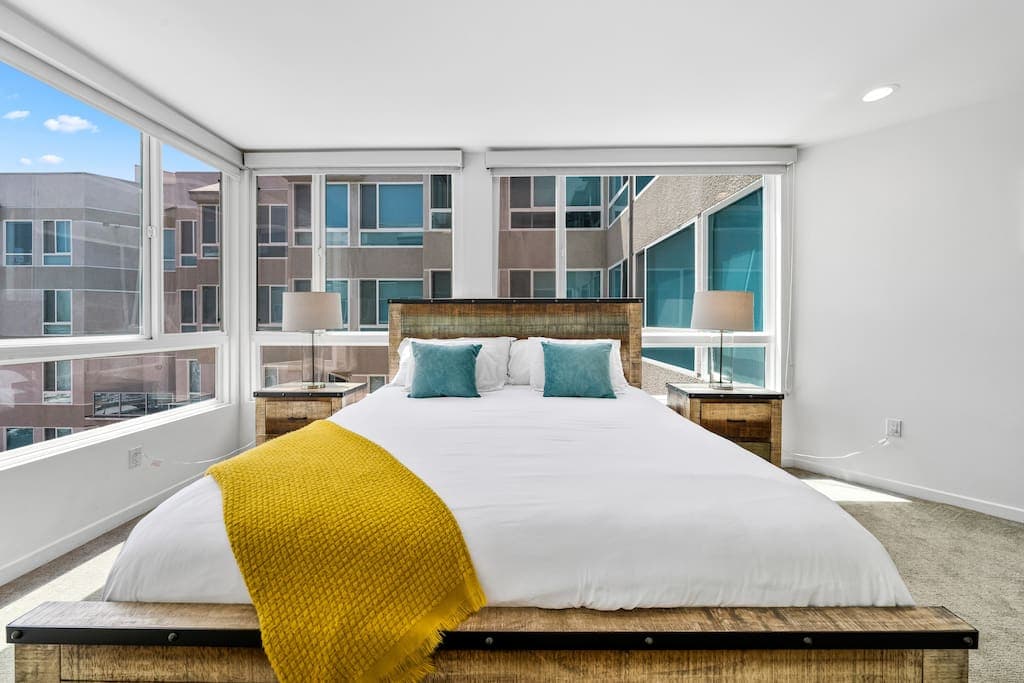 La perle | Penthouse vue Marina toit-terrasse privé