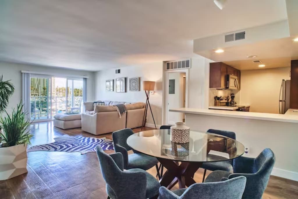 Agate Bleue | 2 CH lumineuses en bord de mer avec vues sur la marina